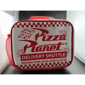 Loungefly Pizza Planet Lunch Bag Unisex OS White RedToy Story Insulated Aliens